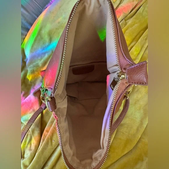 Tory Burch Brown Leather Crossbody Flap Bag - Picture 3 of 9